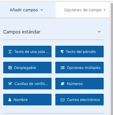 Plugin básico para crear un Formulario de Contacto